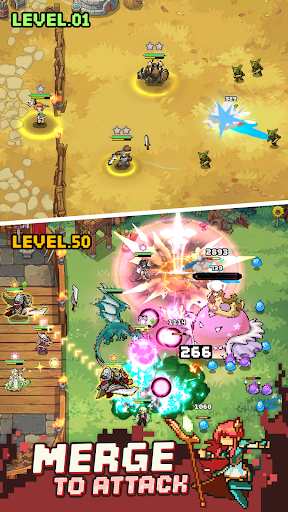 Pixel Defenders: Merge TD Game图片2