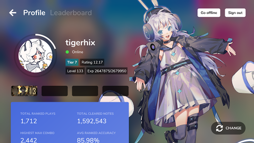 Cytoid: Community Rhythm Game图片7