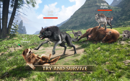 Wolf Game: Wild Animal Wars图片11