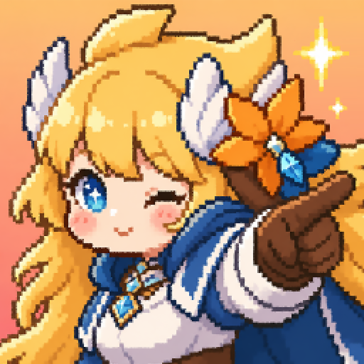 ピクセル放置RPG:俺の絵だけ解像度がおかしい