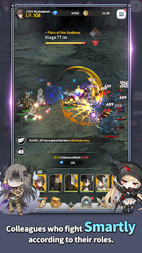Gran Saga Idle:KNIGHTSxKNIGHTS图片3