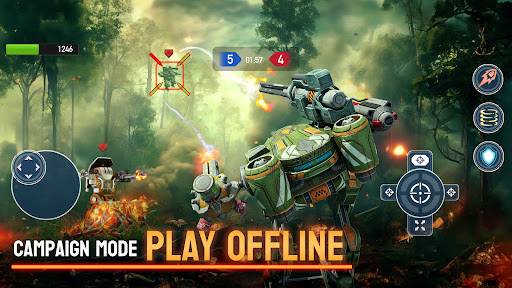 Mech Wars Online Robot Battles图片3