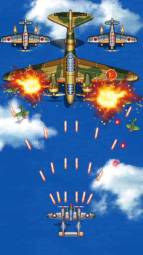 空军1945：射击飞机街机游戏图片1