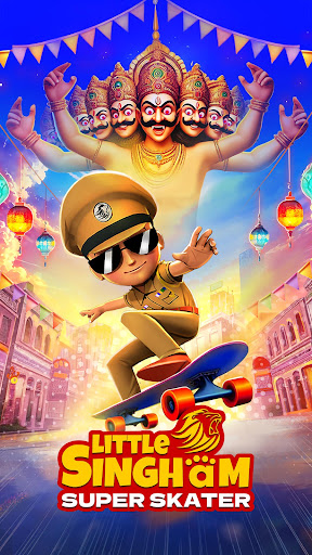 Little Singham Super Skater图片1