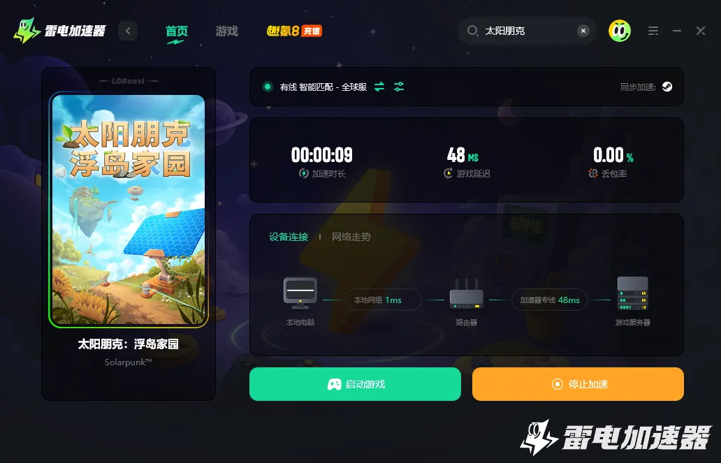 太阳朋克掉线怎么办 太阳朋克延迟解决方法分享图片_4
