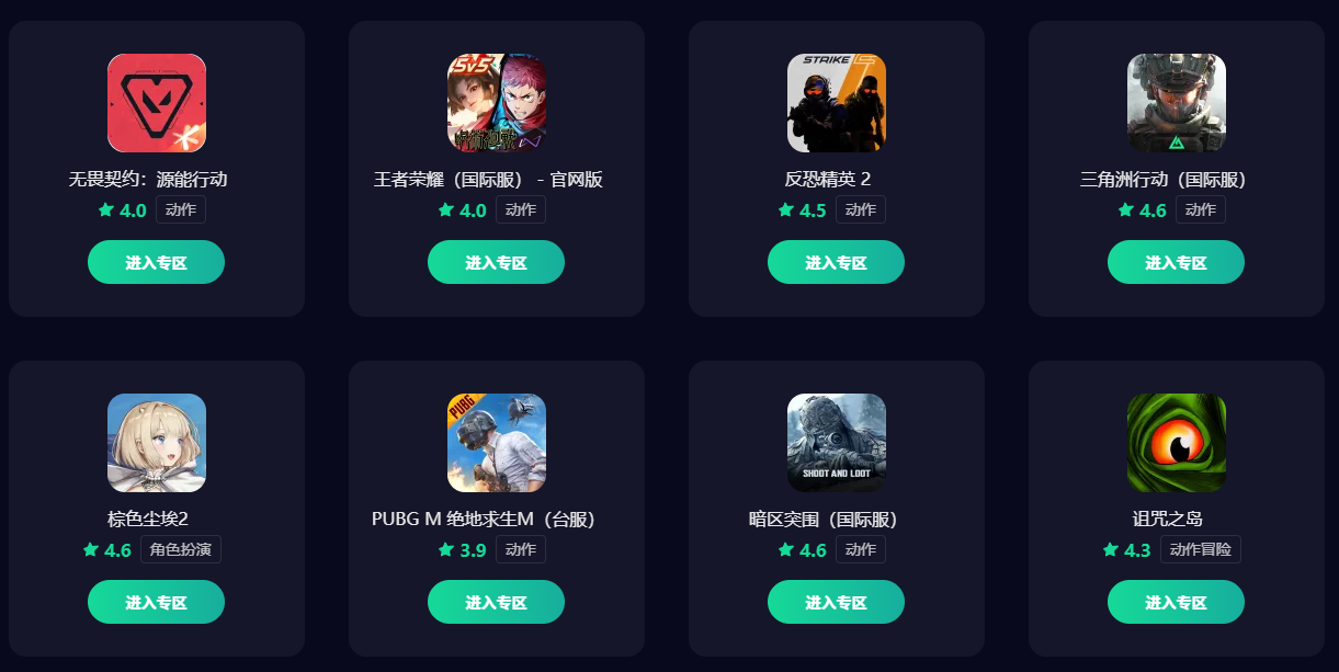 手机游戏加速器哪个好 手游国际服加速器选择推荐图片_2