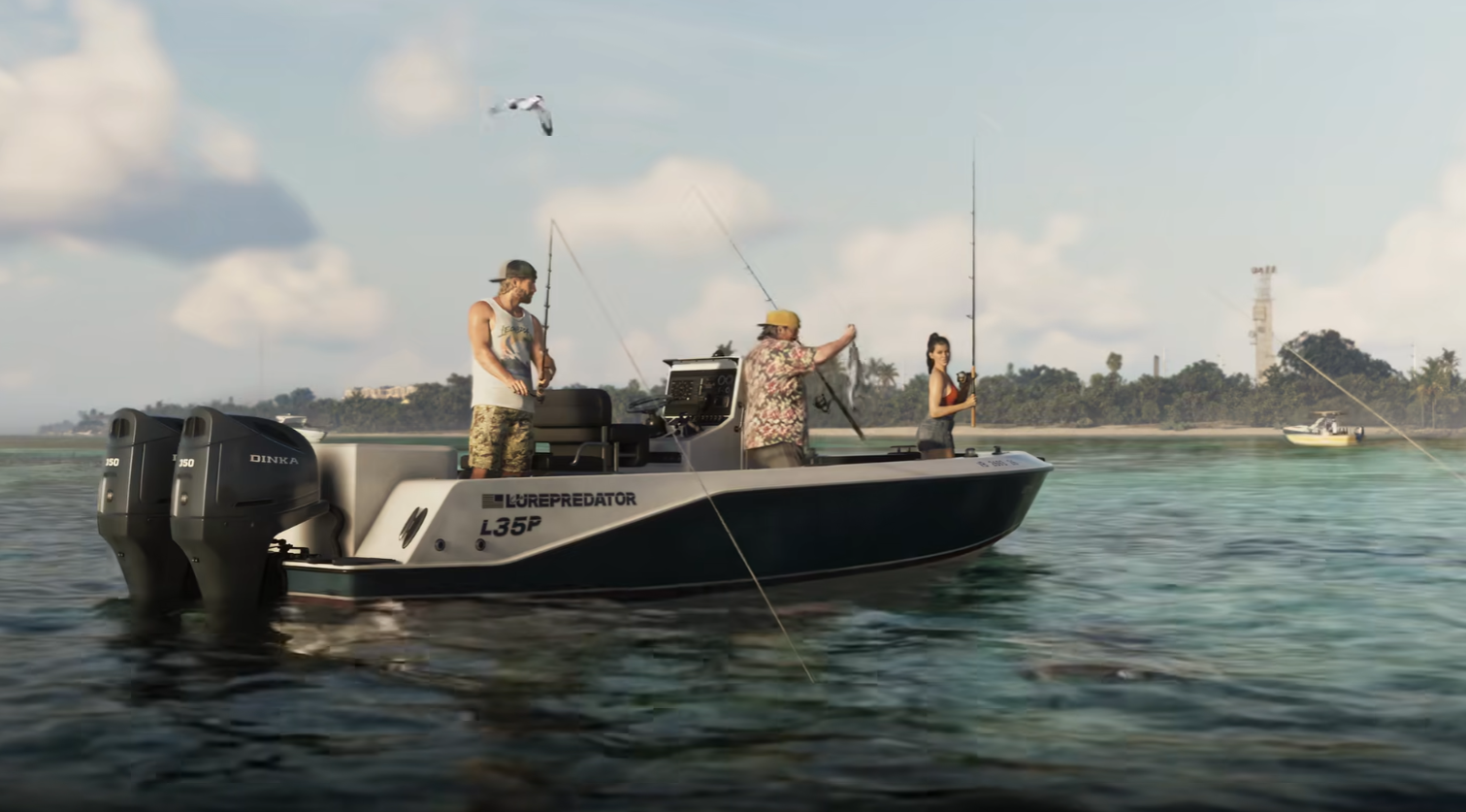 gta6钓鱼玩法介绍 侠盗猎车手6怎么钓鱼图片