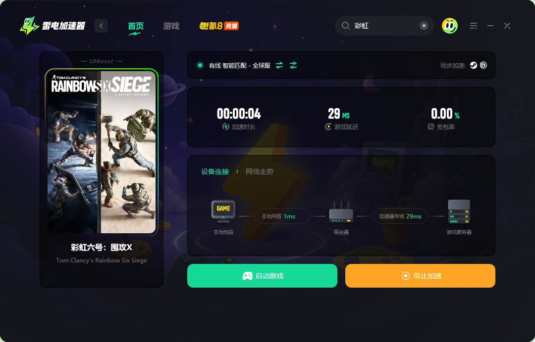 彩虹六号围攻X加速器怎么选 RB6SX加速器推荐图片_5