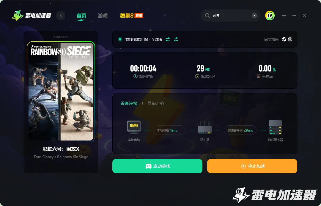 彩虹六号围攻X加速器怎么选 RB6SX加速器推荐图片_5