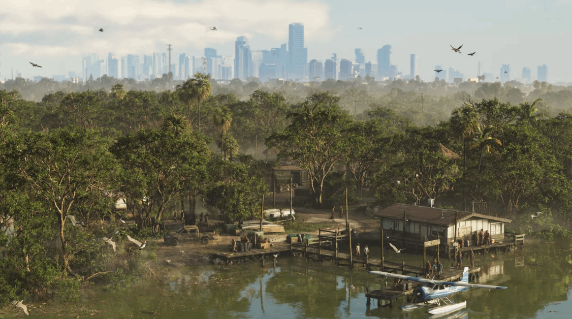 gta6机场场景曝光 侠盗猎车手6飞机细节公布图片