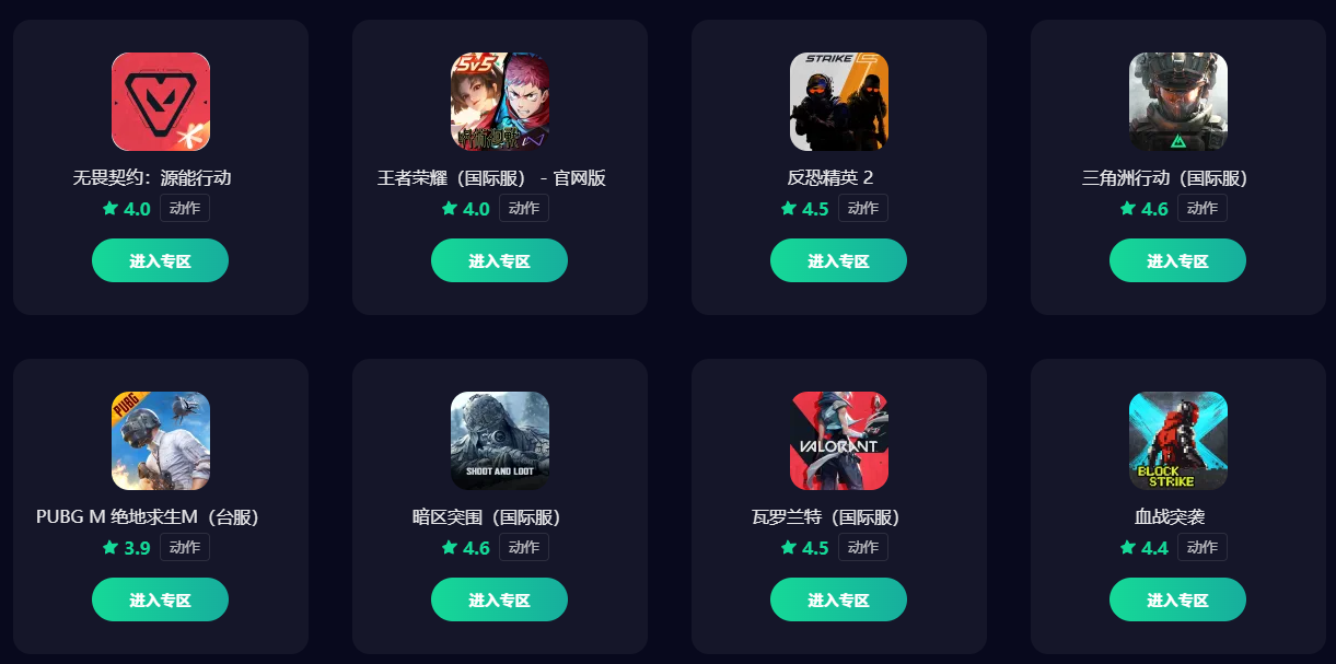 国际服游戏加速器哪个好 国际游戏加速器推荐图片