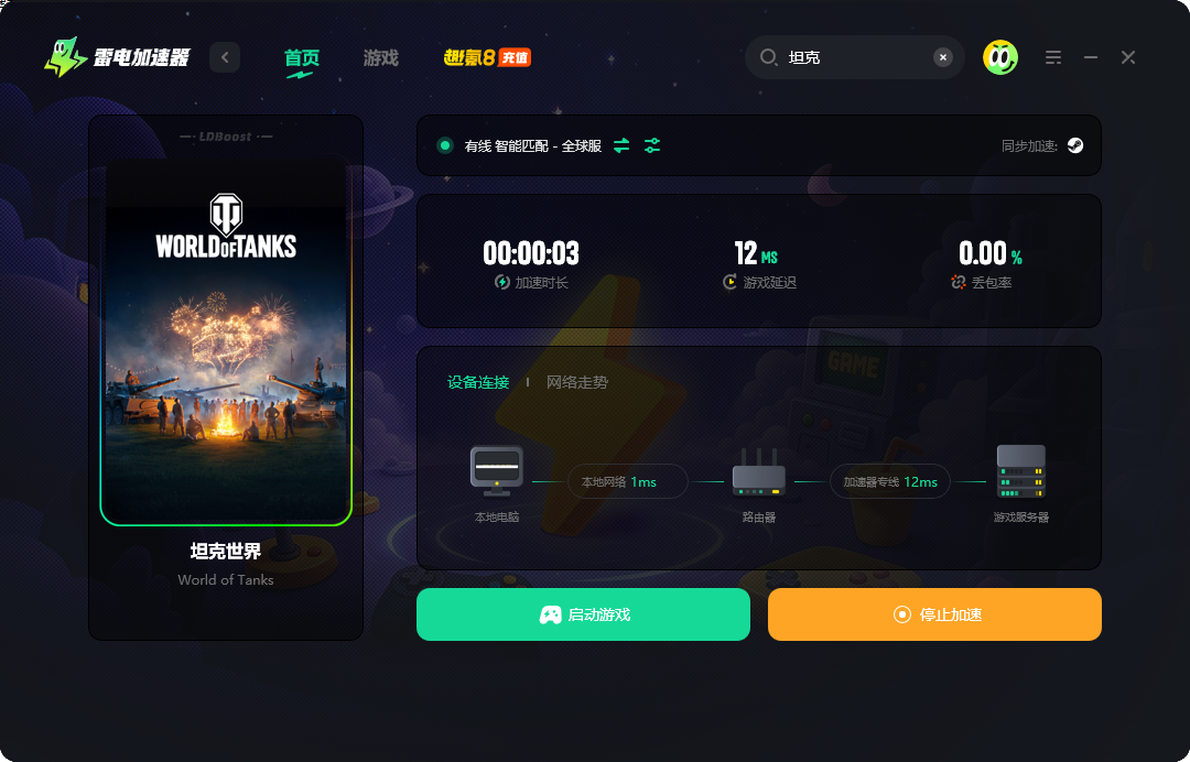 坦克世界加速器怎么选 坦克世界加速器推荐图片_3