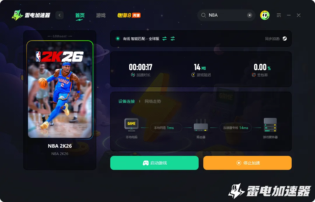 NBA2K26加速器选择推荐 玩NBA2K26用哪个加速器图片_4