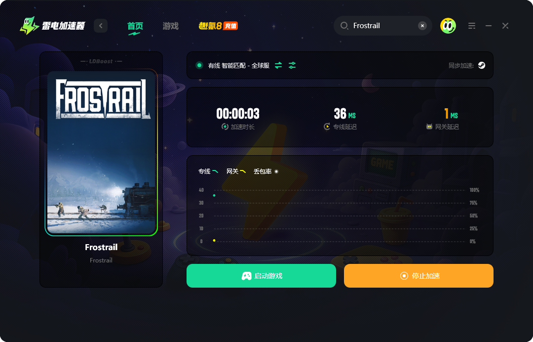 Frostrail掉线用哪个加速器 游戏延迟加速器推荐图片_2